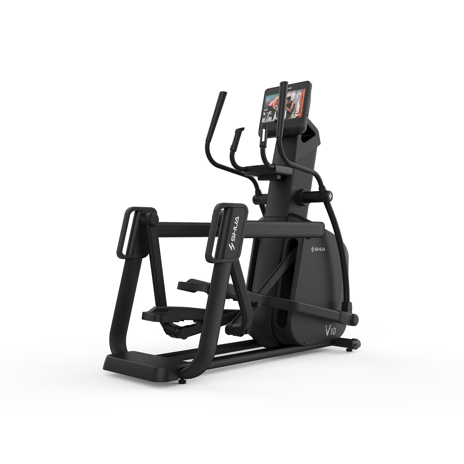 舒华/SHUA V10+商用椭圆机(15.6英寸高清触摸屏) SH-B9100E-T3